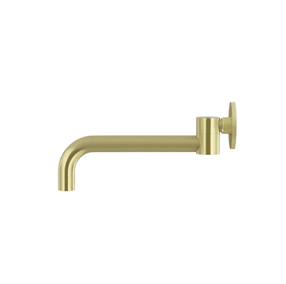 Meir Round Swivel Wall Spout, Tiger Bronze