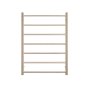 Radiant Heated Round Ladder 600 x 800mm WARM Brushed Nickel, WBN-RTR01