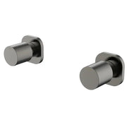 Millennium Finesa SQ Wall Top Assemblies, Gun Metal