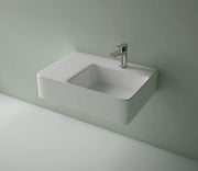 Studio Bagno Edge MK2 Square Right Bench/Wall 1TH, Gloss White