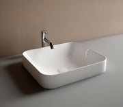 Studio Bagno Element 45 Bench Basin, Gloss White