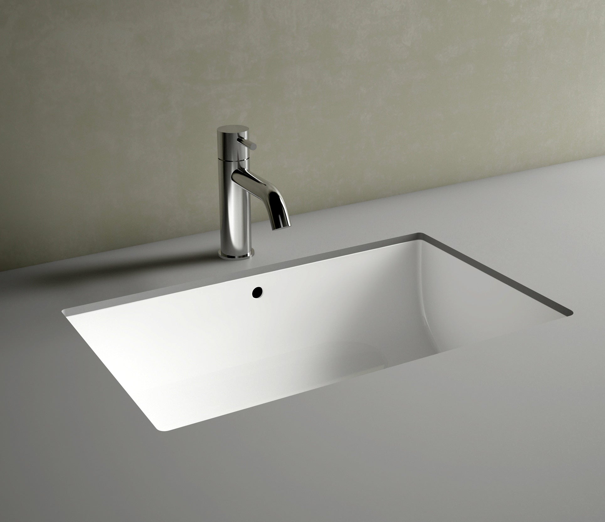 Studio Bagno Enjoy II undercounter basin, Gloss White