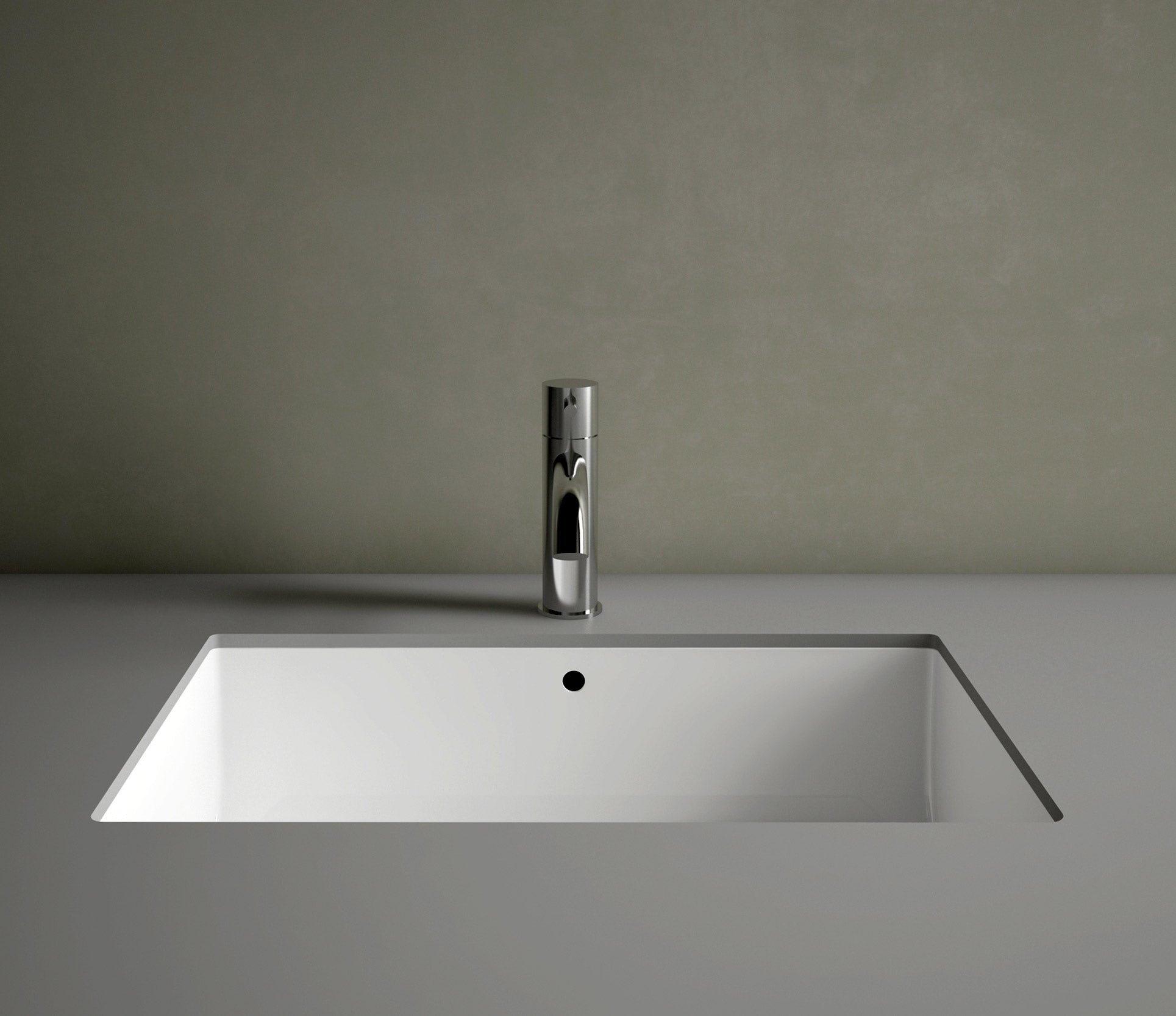 Studio Bagno Enjoy II undercounter basin, Gloss White