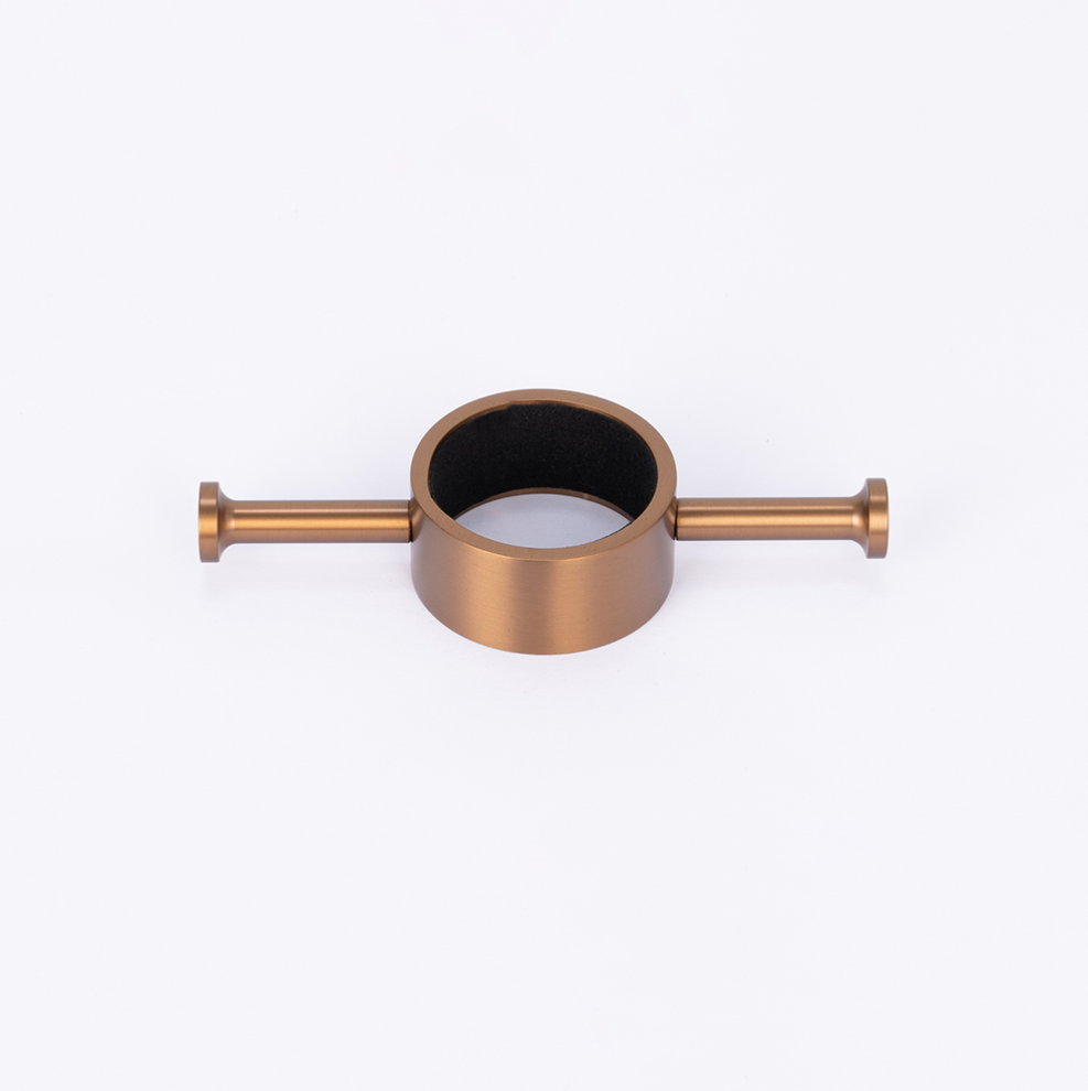 Radiant Ring hook accessory for Vertical rails Brushed Bronze, BB-VTR-HOOK