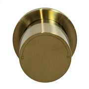 Millennium Finesa Progressive Wall Mixer, Modern Brass