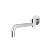 Meir Round Swivel Wall Spout, Polished Chrome