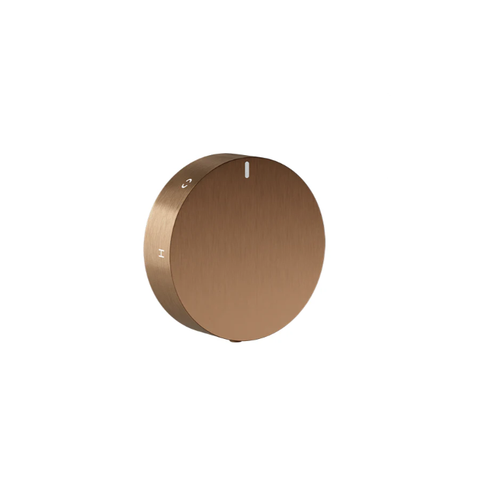Meir Progressive mixer body and handle set, Lustre Bronze