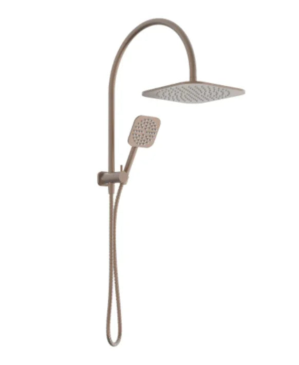 Millennium Jenex 250mm Dual Shower, Rosa