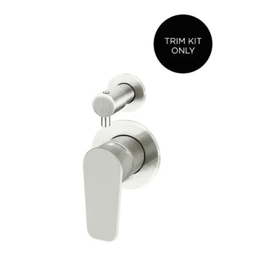 Meir Round Diverter Mixer Paddle Handle Finish Kit, Brushed Nickel