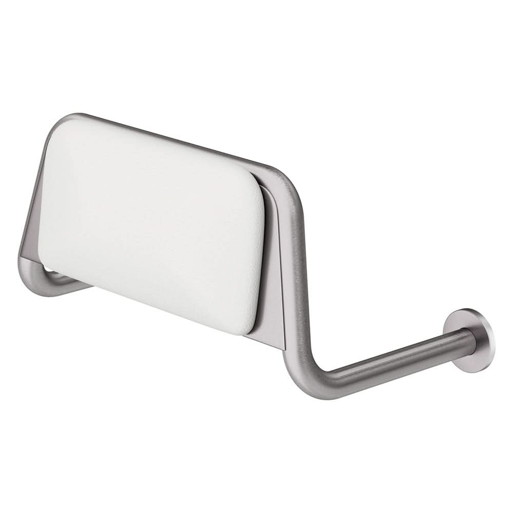 Fienza Care Back Rest with Cushion Plate, Stainless Steel | 200990