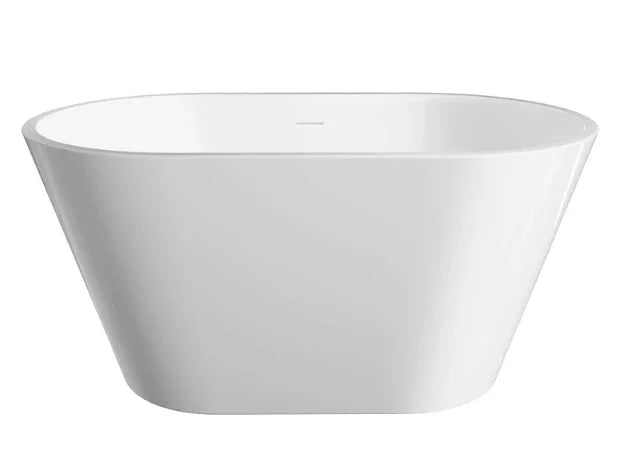 Fienza Austin 1200/1300/1400/1500/1700 Freestanding Acrylic Bath with Overflow - Ideal Bathroom CentreFR71 - 1200 - OF1200mm