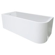 Fienza Hustle Right-Hand Multi-Fit Acrylic Bath with Overflow, 1700mm | FR28-1700R-OF