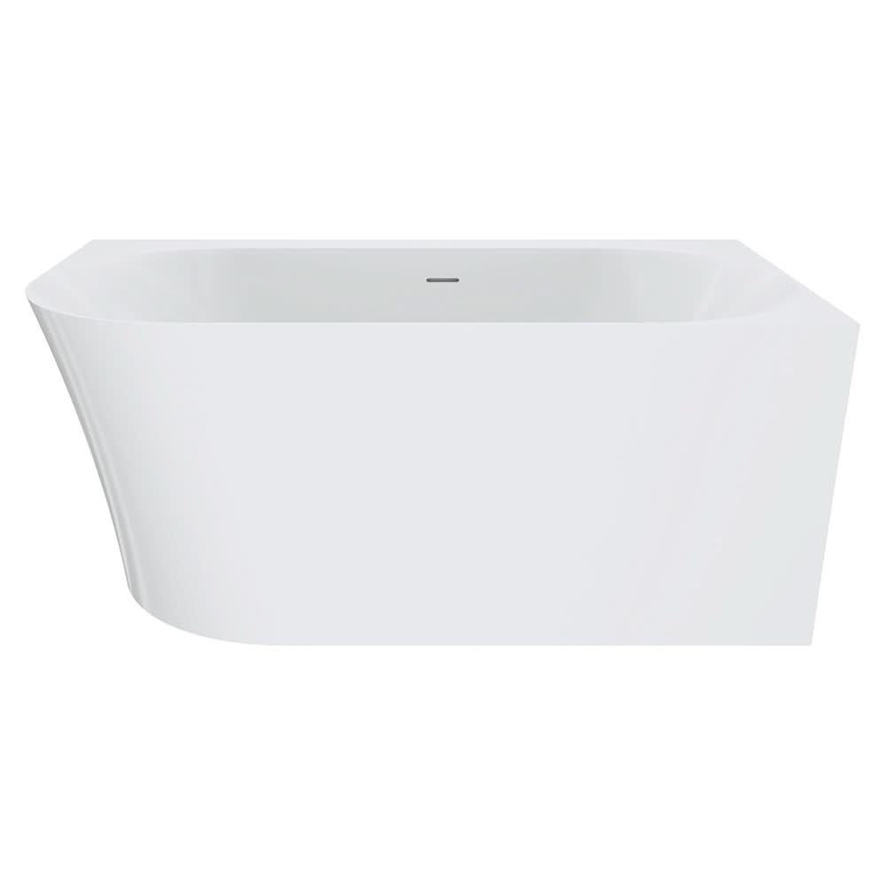 Fienza Chloe Left-Hand Acrylic Corner Bath with Overflow, 1400mm | FR75-1400L-OF