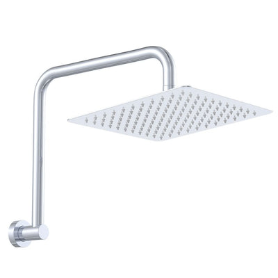 Fienza Koko Gooseneck Shower Arm Set, Chrome