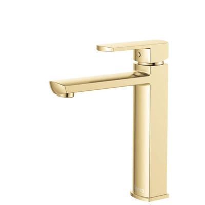 Fienza Koko Medium Basin Mixer, Urban Brass