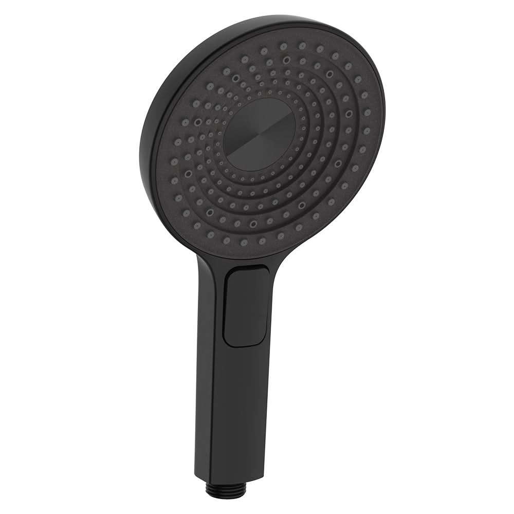 Kuro Hand Shower Head, Round, Matte Black