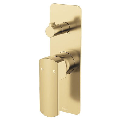 Fienza Koko Wall Diverter Mixer, Urban Brass