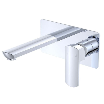 Fienza Koko Basin/Bath Wall Mixer Set, Chrome