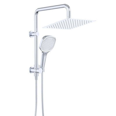 Fienza Koko Twin Half-Rail Shower, Chrome