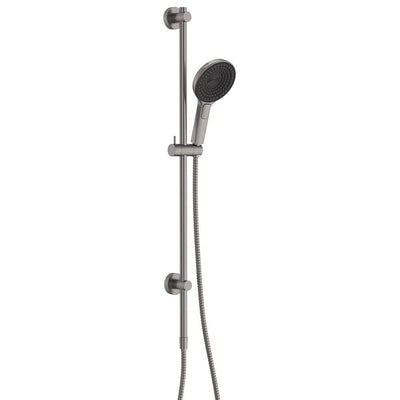Fienza Kuro Rail Shower Round, Gun Metal