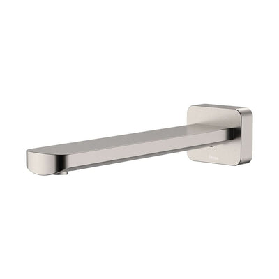 Fienza Tono 220 mm Basin/Bath Outlet, Brushed Nickel