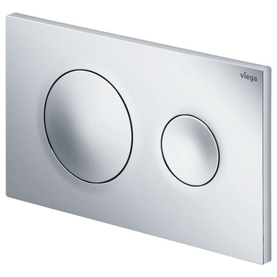 Fienza Viega Visign Style20 Round Button Flush Plate, Chrome