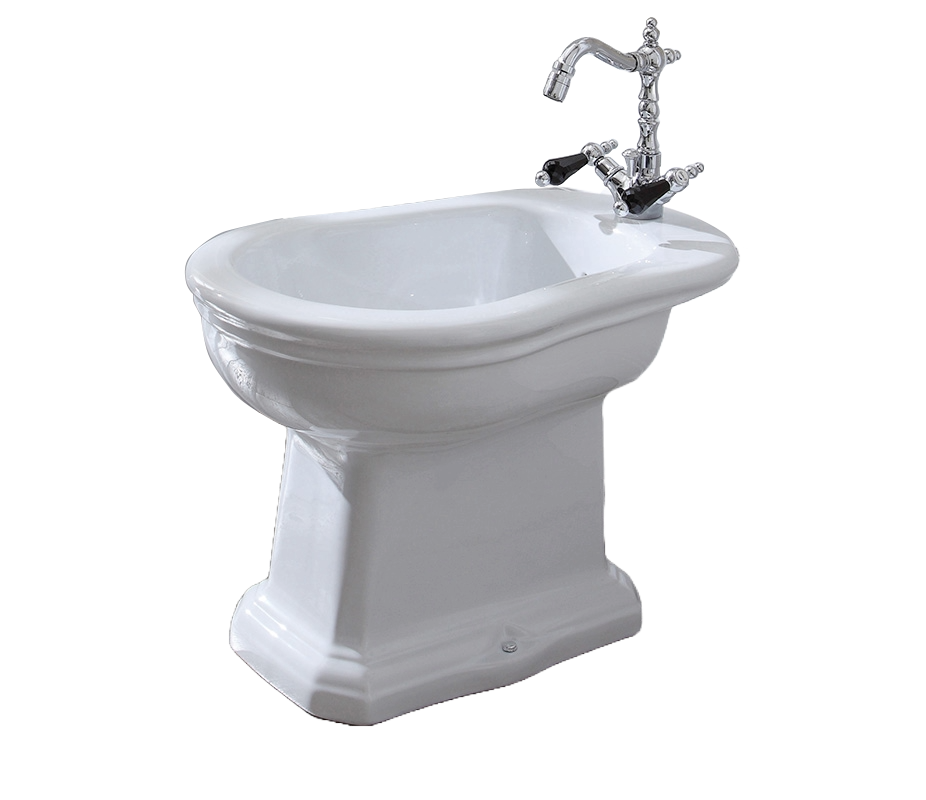 Studio Bagno Impero Freestanding Bidette - Gloss White (1TH)