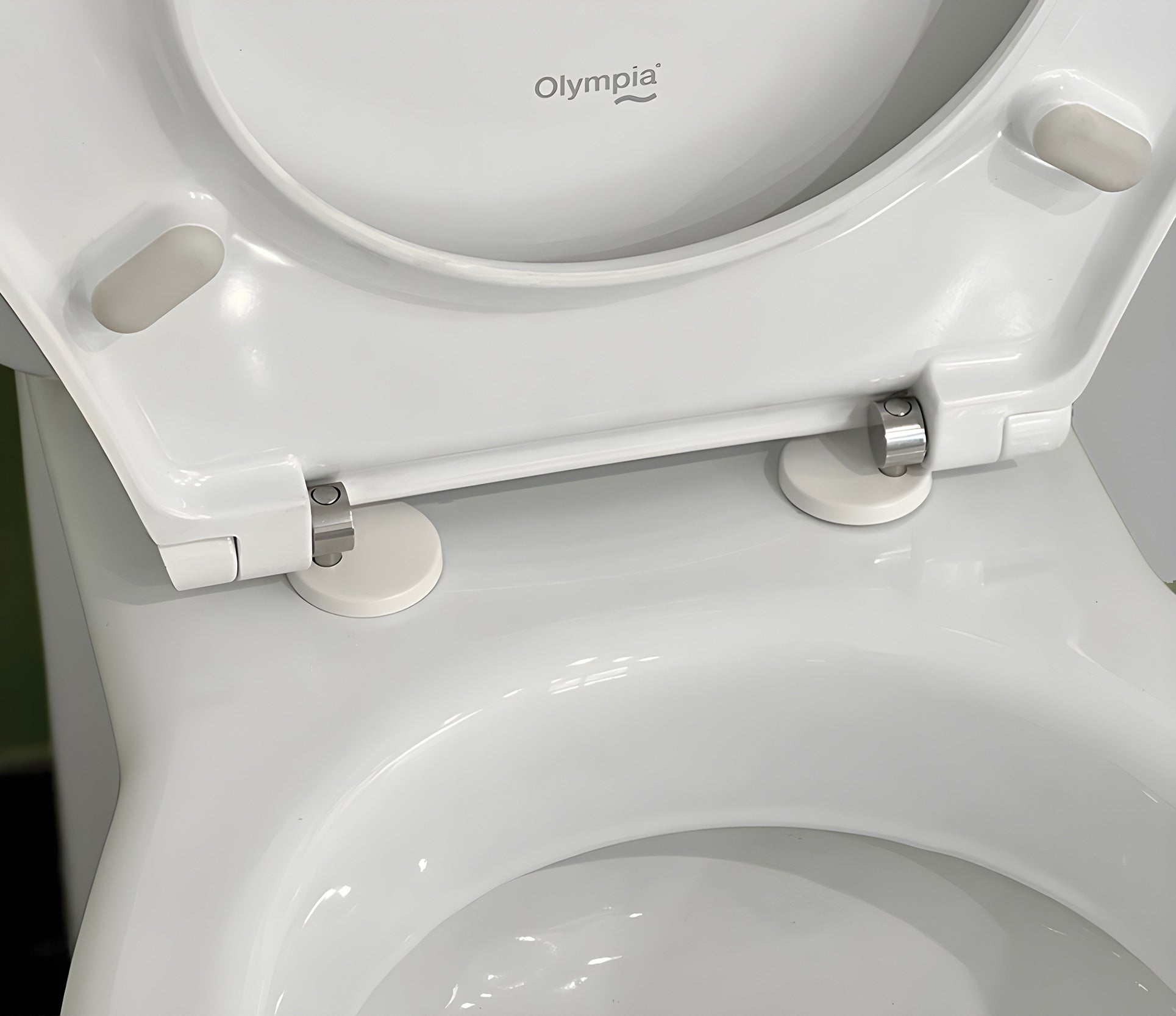 Studio Bagno Milady & Impero Series Satin White Seat Hinge