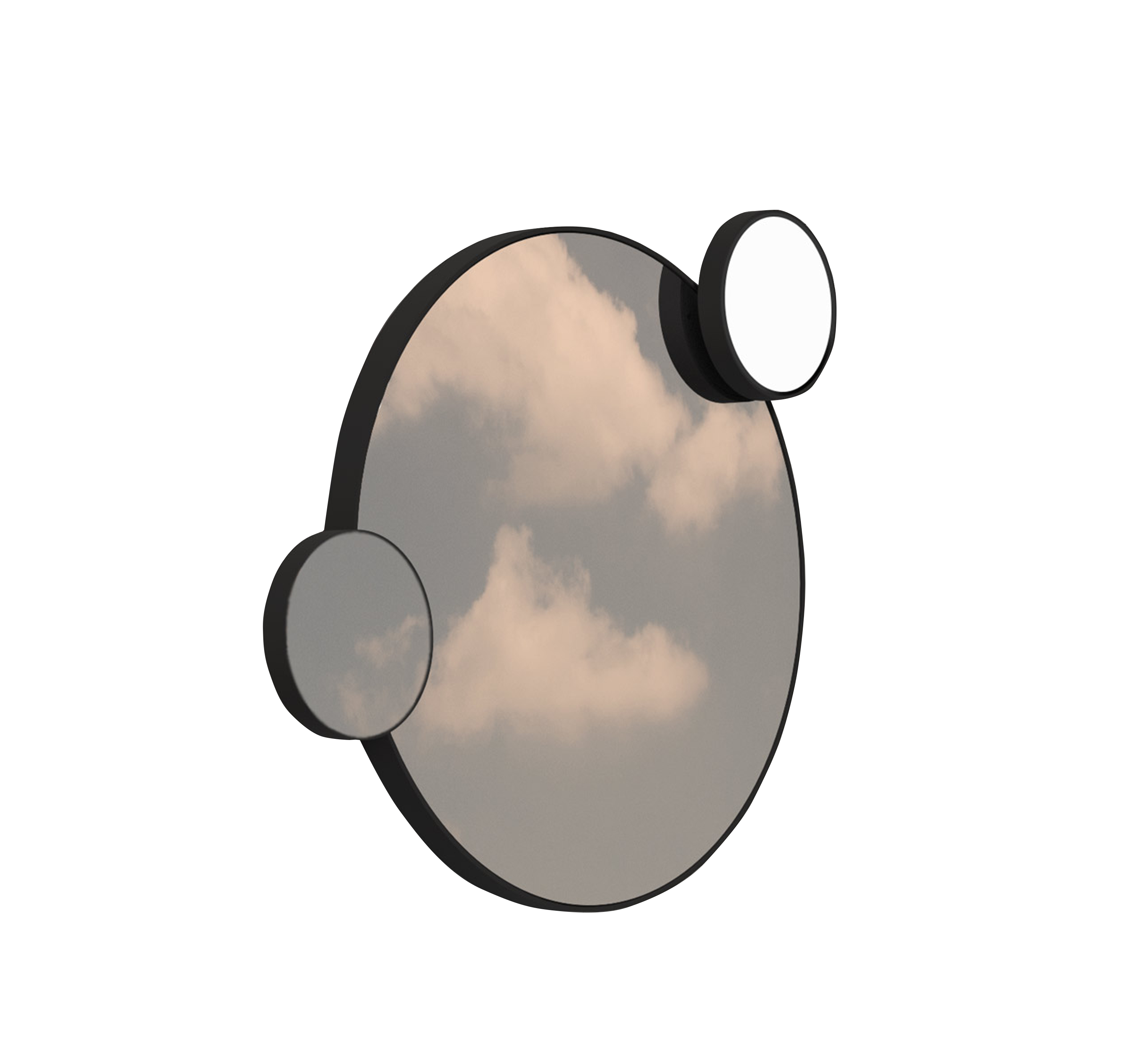 Studio Bagno Lunaris Mirror, Matte black
