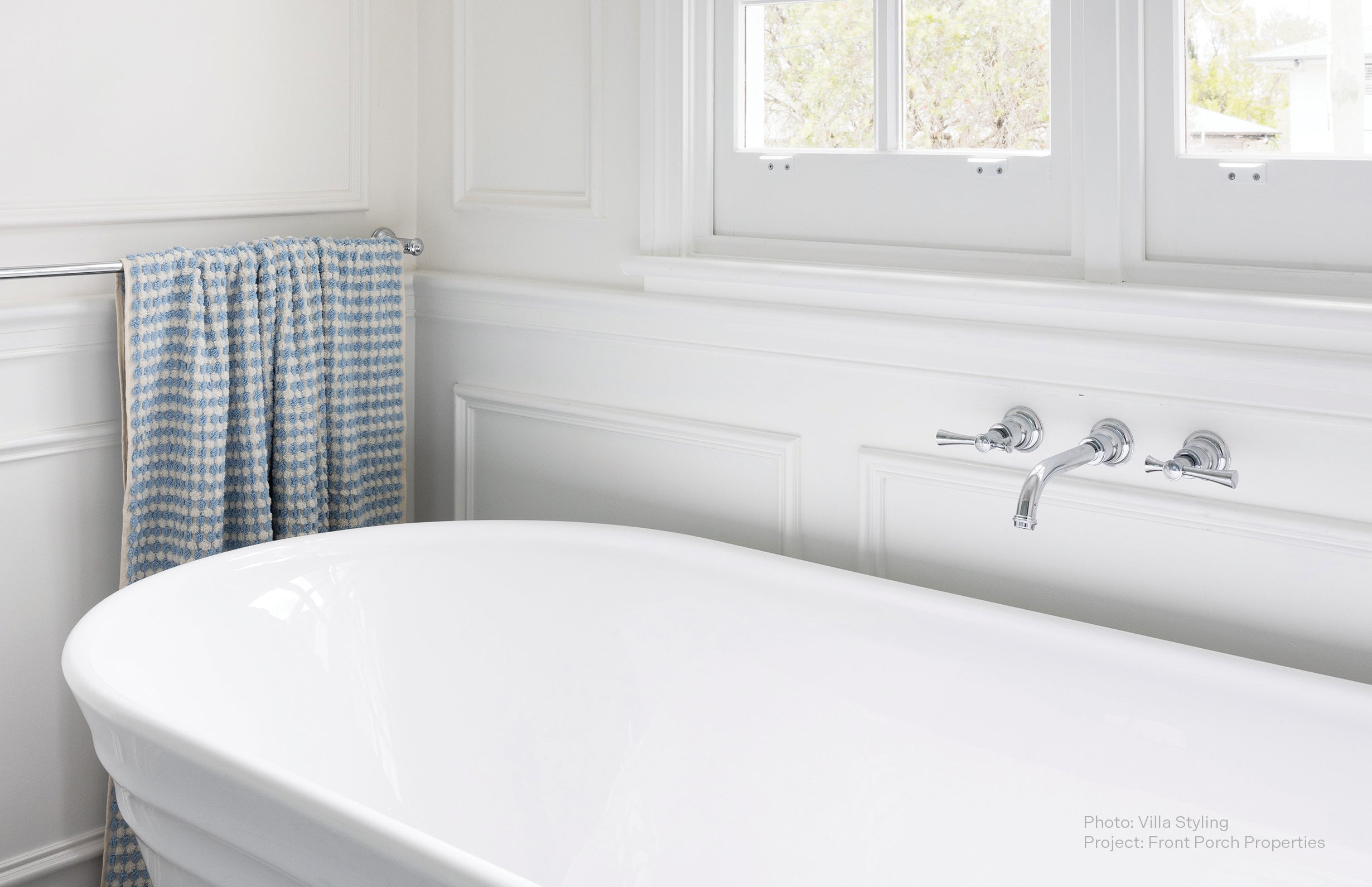 Phoenix Cromford Wall Basin / Bath Tap Set – Lead Free