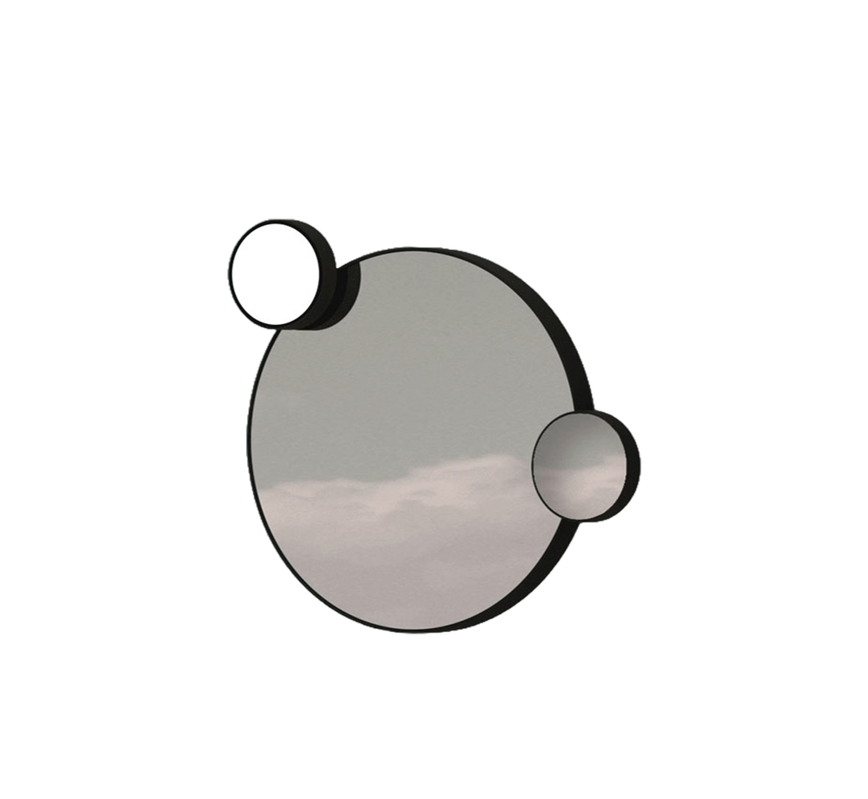Studio Bagno Lunaris Mirror, Matte black