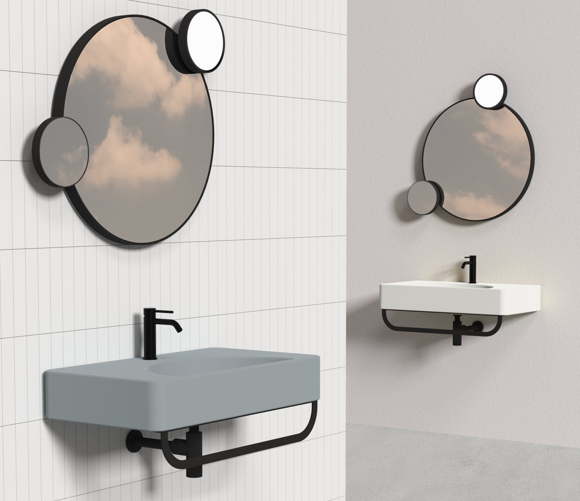 lunaris-mirror-matte-black_Studio Bagno