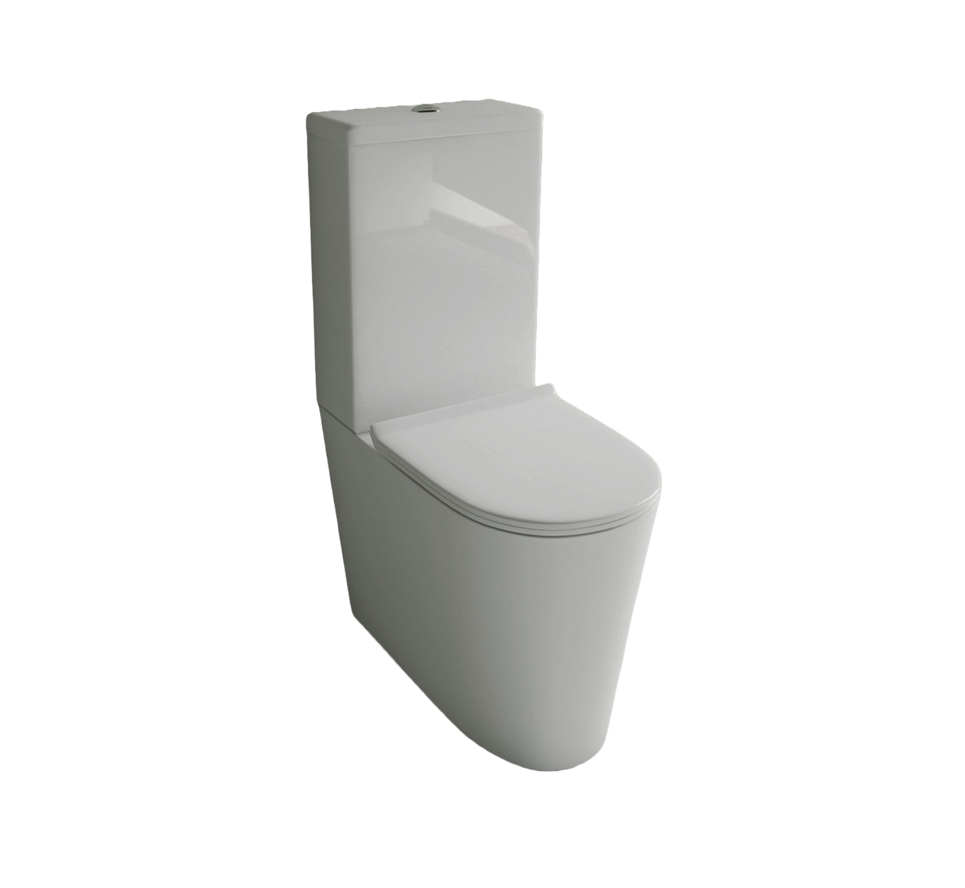 Studio Bagno Manhattan Hi Line Suite bottom inlet - Complete, Gloss White
