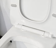 Studio Bagno Manhattan Hi Line Satin White Seat Hinge Covers