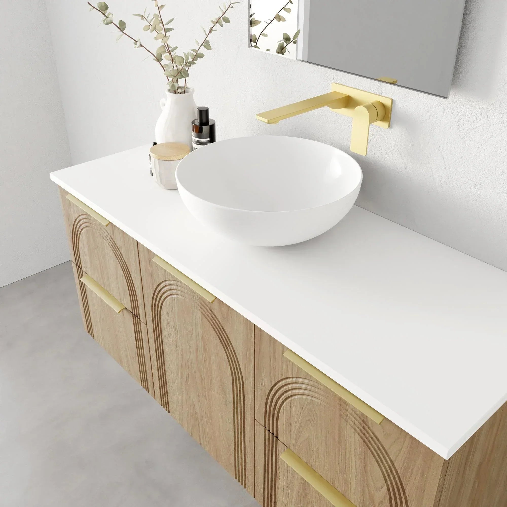 Marquis Arco Wall Hung Vanity - Ideal Bathroom CentreArco 1 - SC600mmCentre Basin