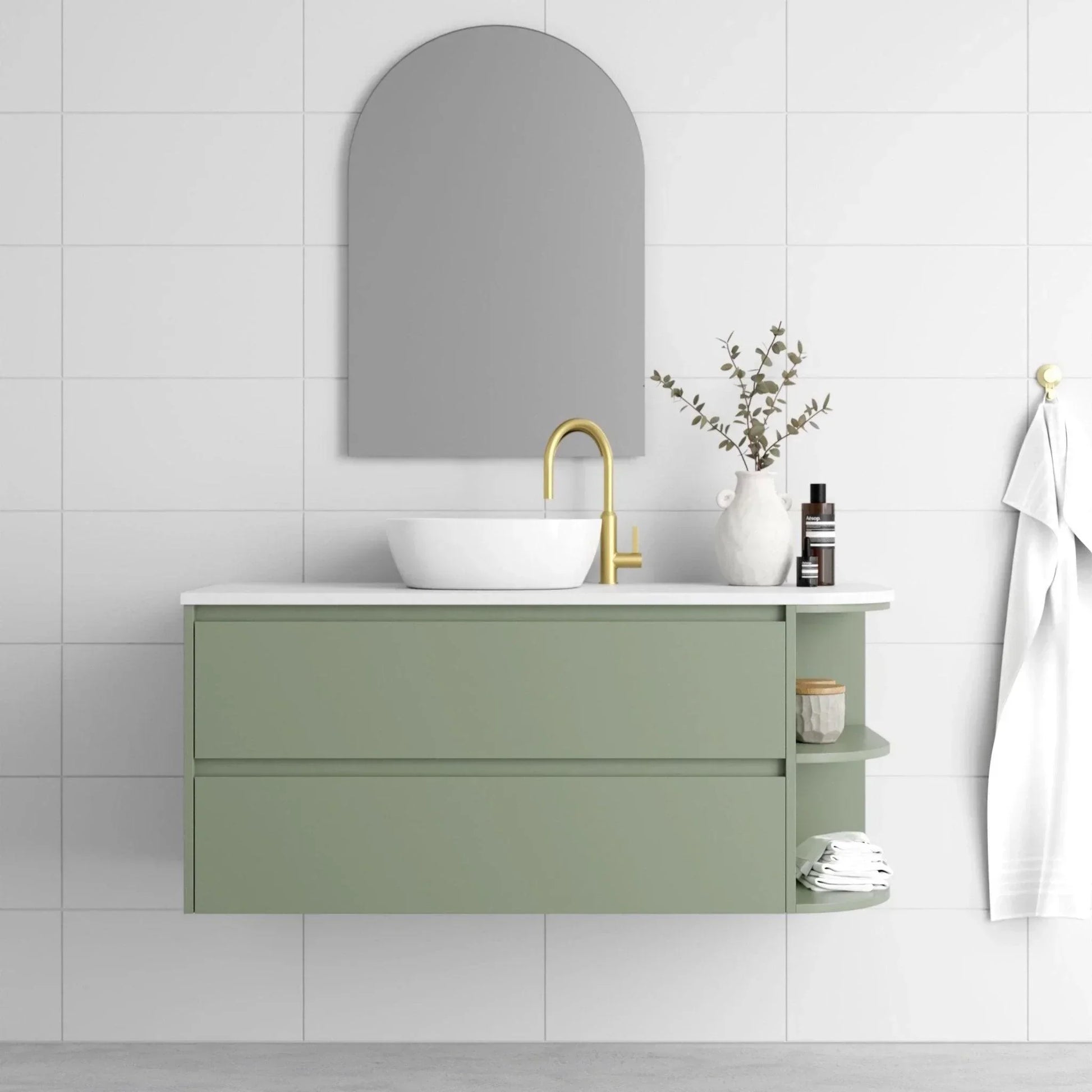 Marquis Avion Wall Hung Vanity - Ideal Bathroom CentreAvion 1 - RHS750mmRight Hand Shelf