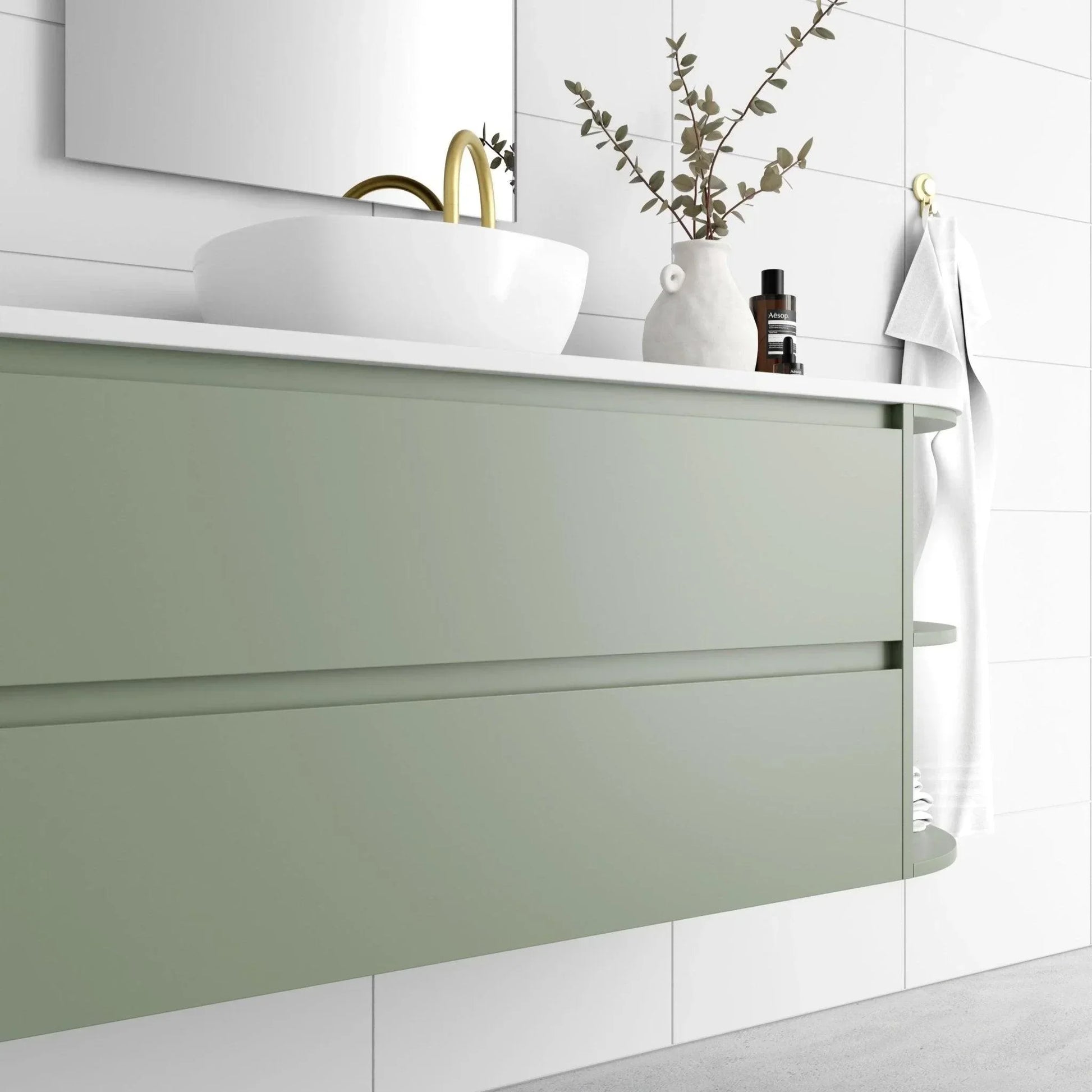 Marquis Avion Wall Hung Vanity - Ideal Bathroom CentreAvion 1 - RHS750mmRight Hand Shelf