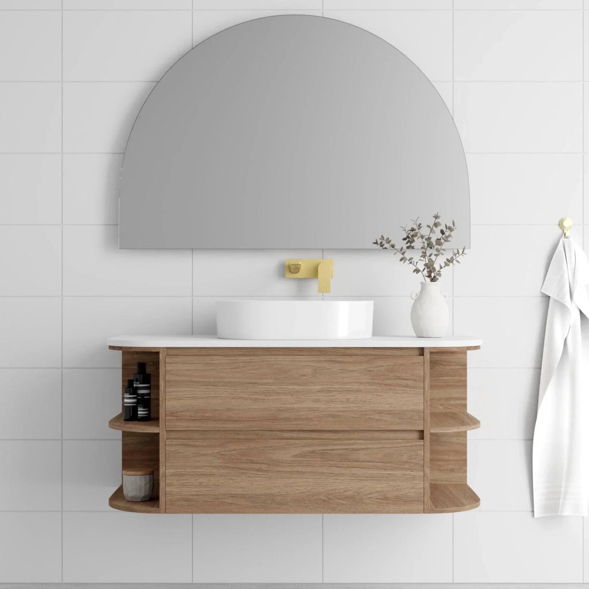 Marquis Avion Wall Hung Vanity - Ideal Bathroom CentreAvion 2 - RHS900mmRight Hand Shelf