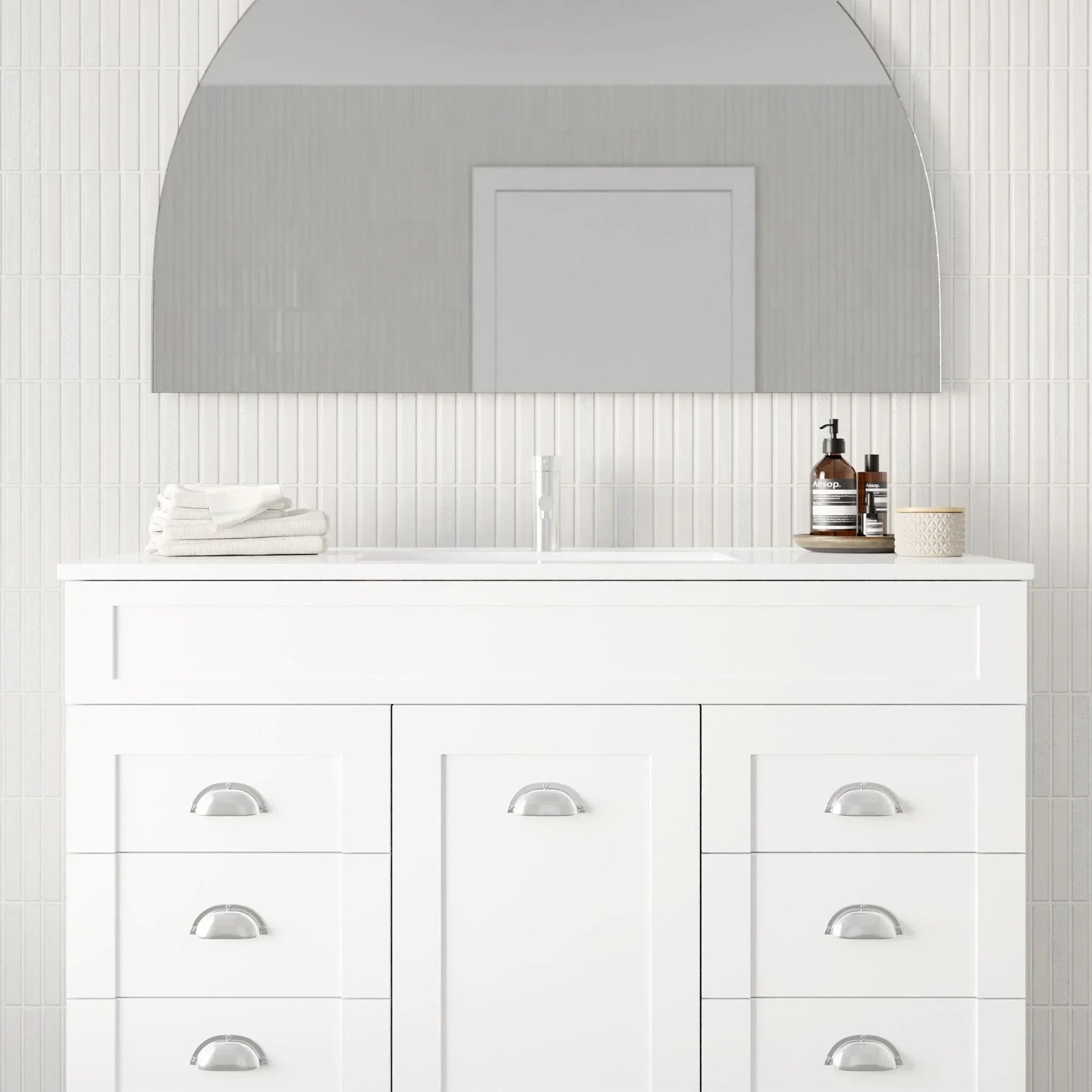 Marquis Bowral Freestanding Vanity - Ideal Bathroom CentreBowral 1600mmNova Acrylic TopCentre Basin