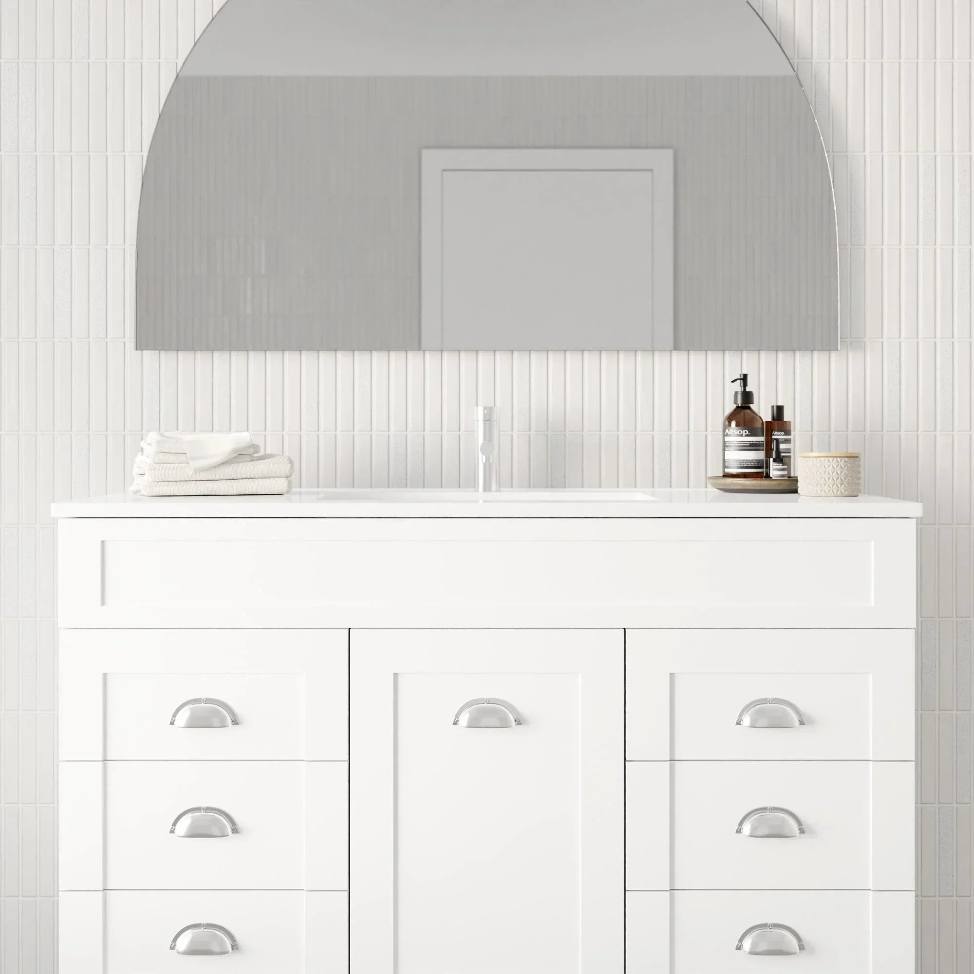 Marquis Bowral Freestanding Vanity - Ideal Bathroom CentreBowral 1600mmNova Acrylic TopCentre Basin