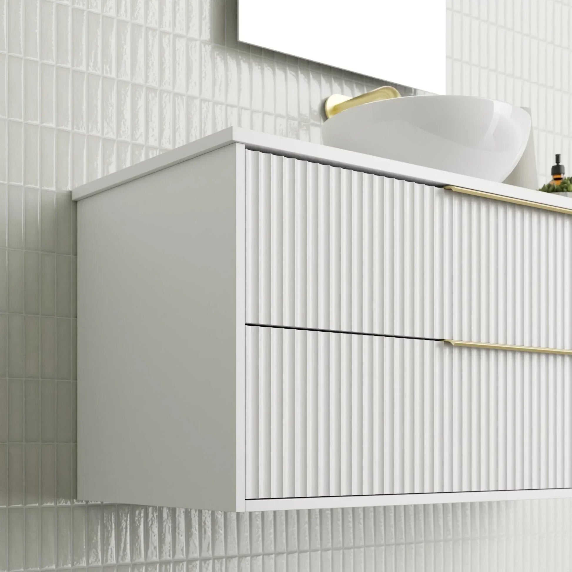 Marquis Lake All Drawer Wall Hung Vanity - Ideal Bathroom CentreLake 1 - SC - 2D600mmCentre Basin