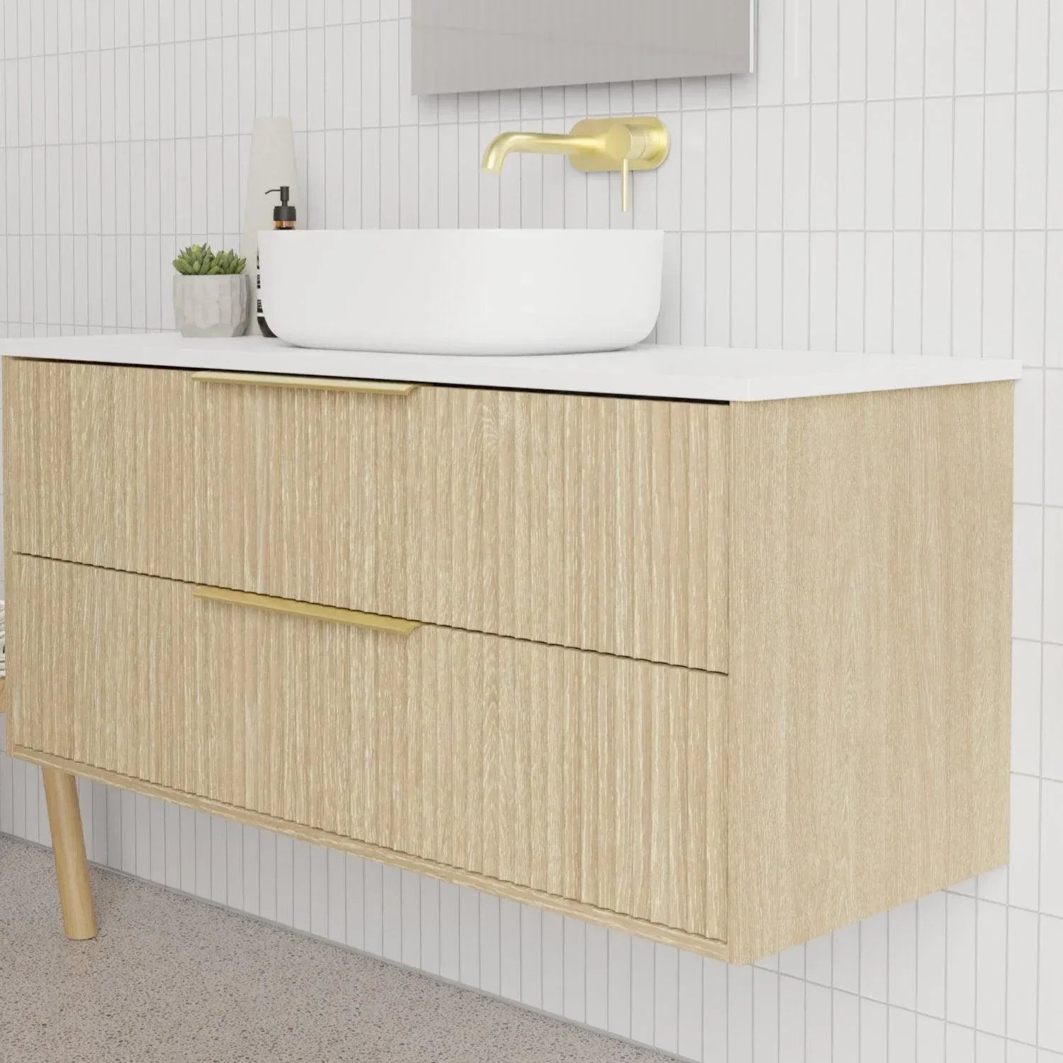 Marquis Lake All Drawer Wall Hung Vanity - Ideal Bathroom CentreLake 1 - SC - 2D600mmCentre Basin