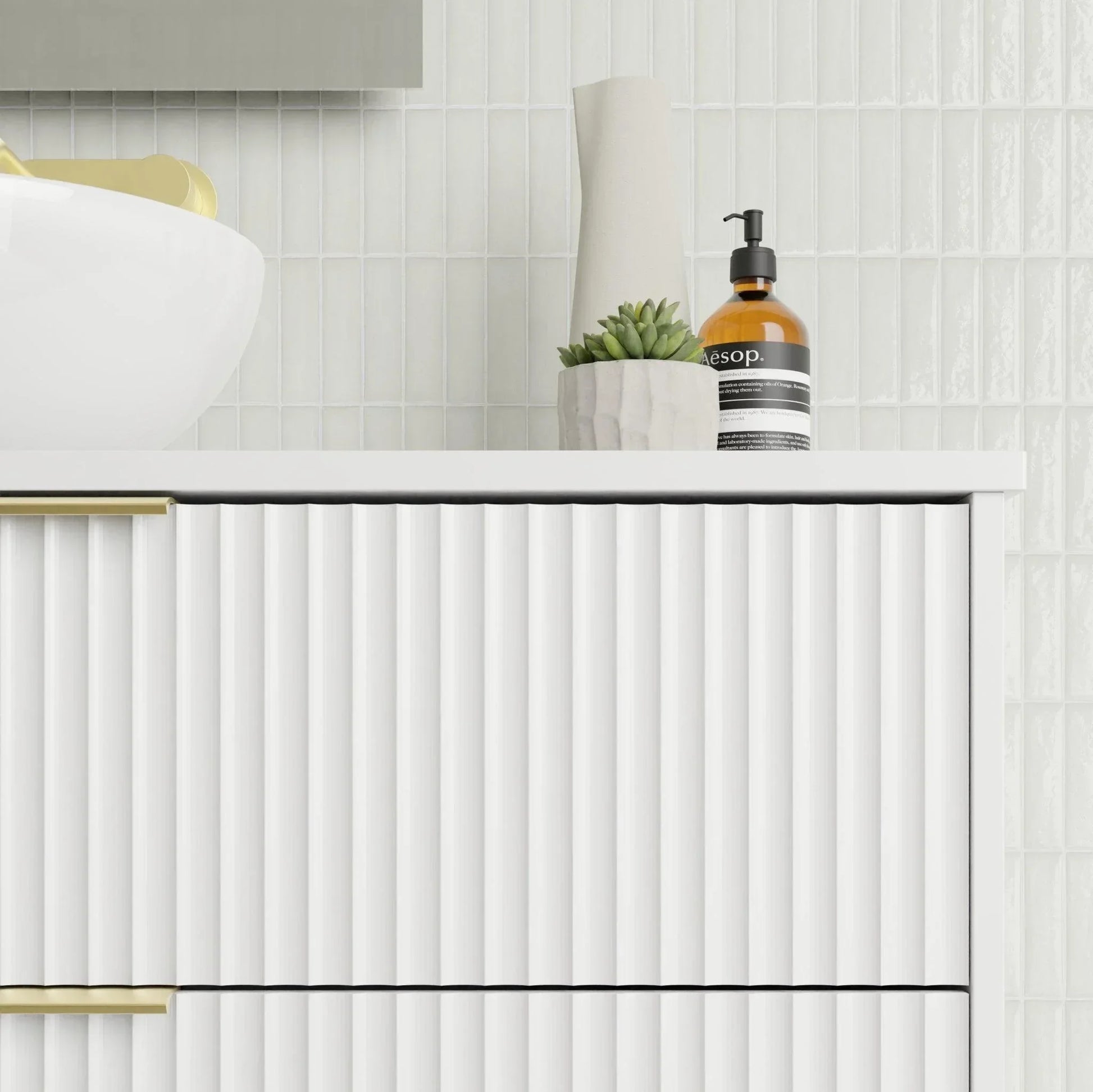 Marquis Lake All Drawer Wall Hung Vanity - Ideal Bathroom CentreLake 1 - SC - 2D600mmCentre Basin