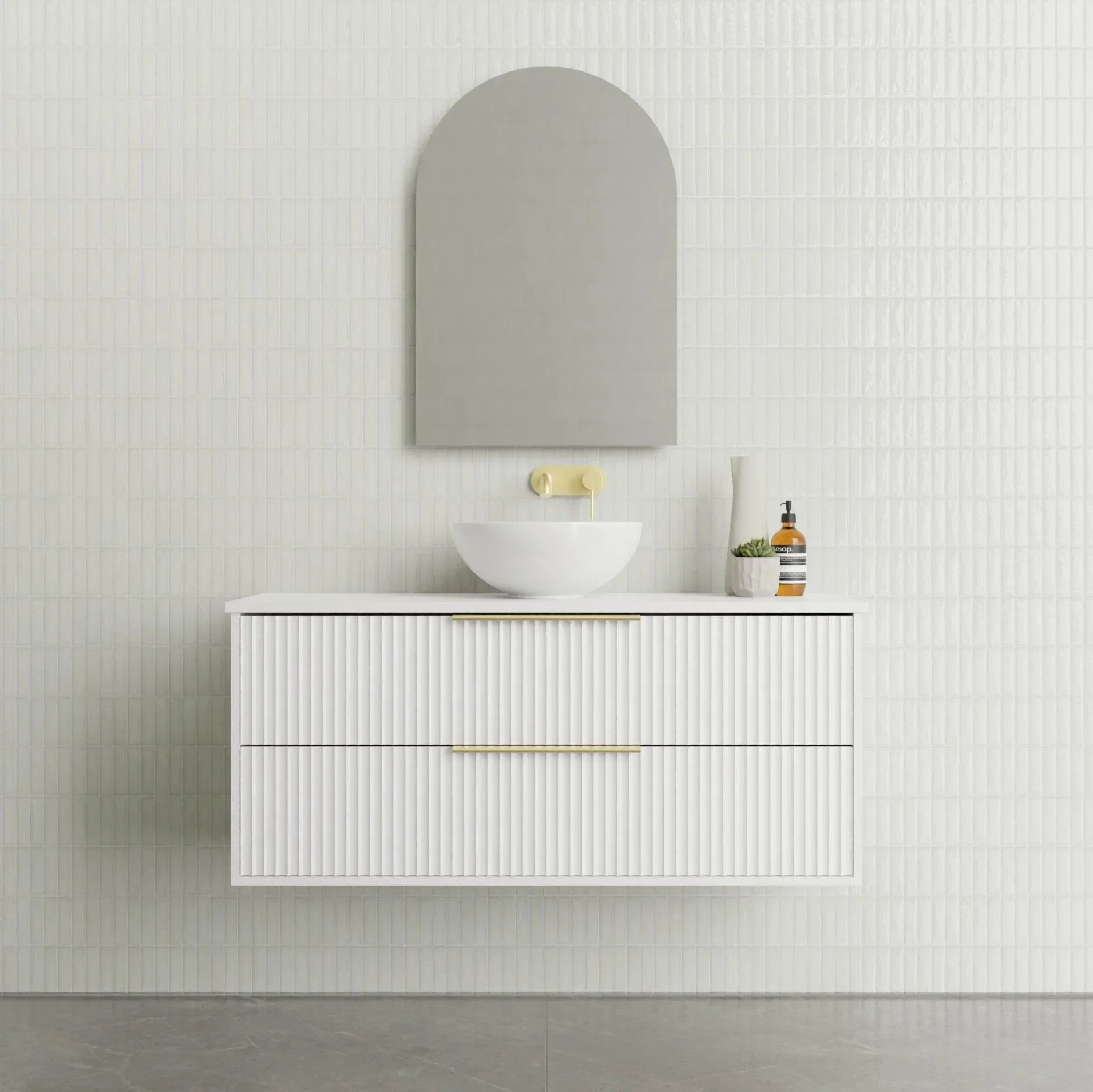 Marquis Lake All Drawer Wall Hung Vanity - Ideal Bathroom CentreLake 1 - SC - 2D600mmCentre Basin