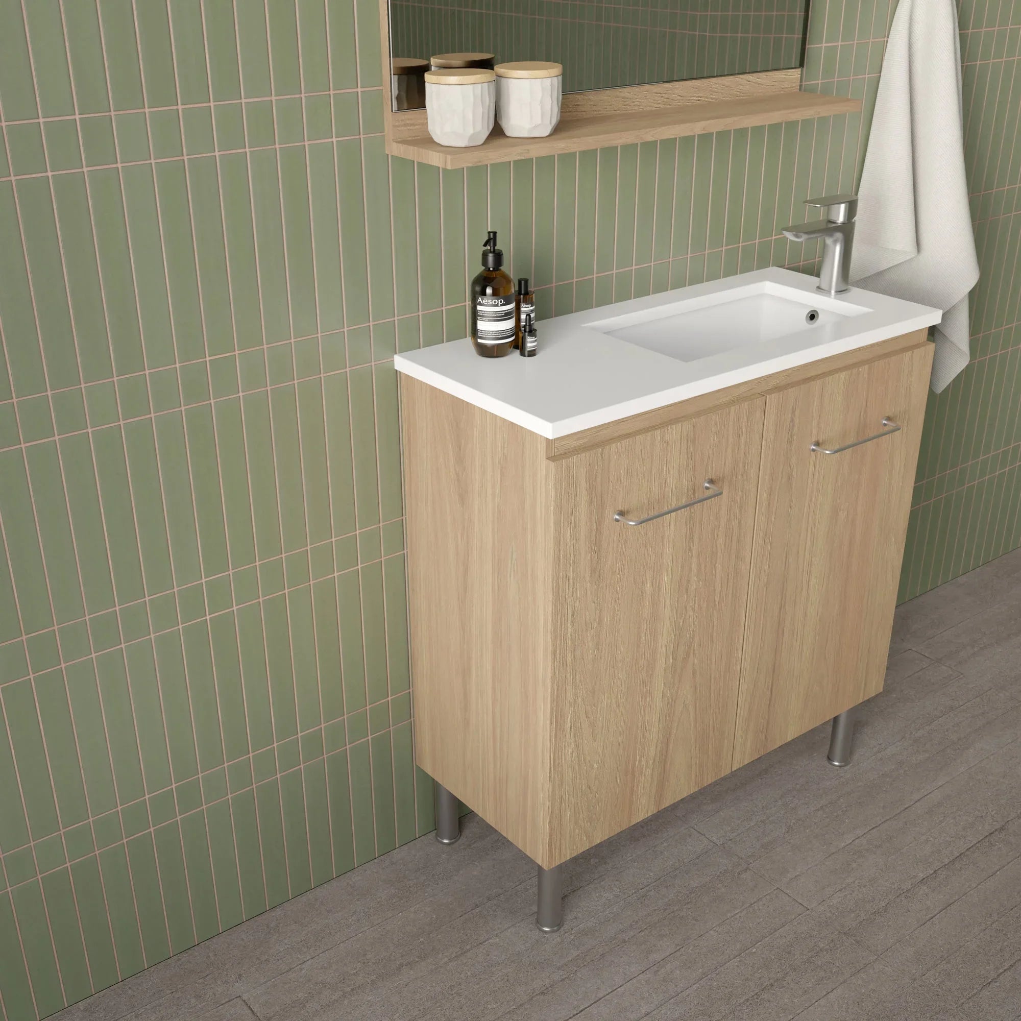 Marquis Phoenix Compact Vanity - Ideal Bathroom CentrePhoenix Compact 1600mmWall HungNova