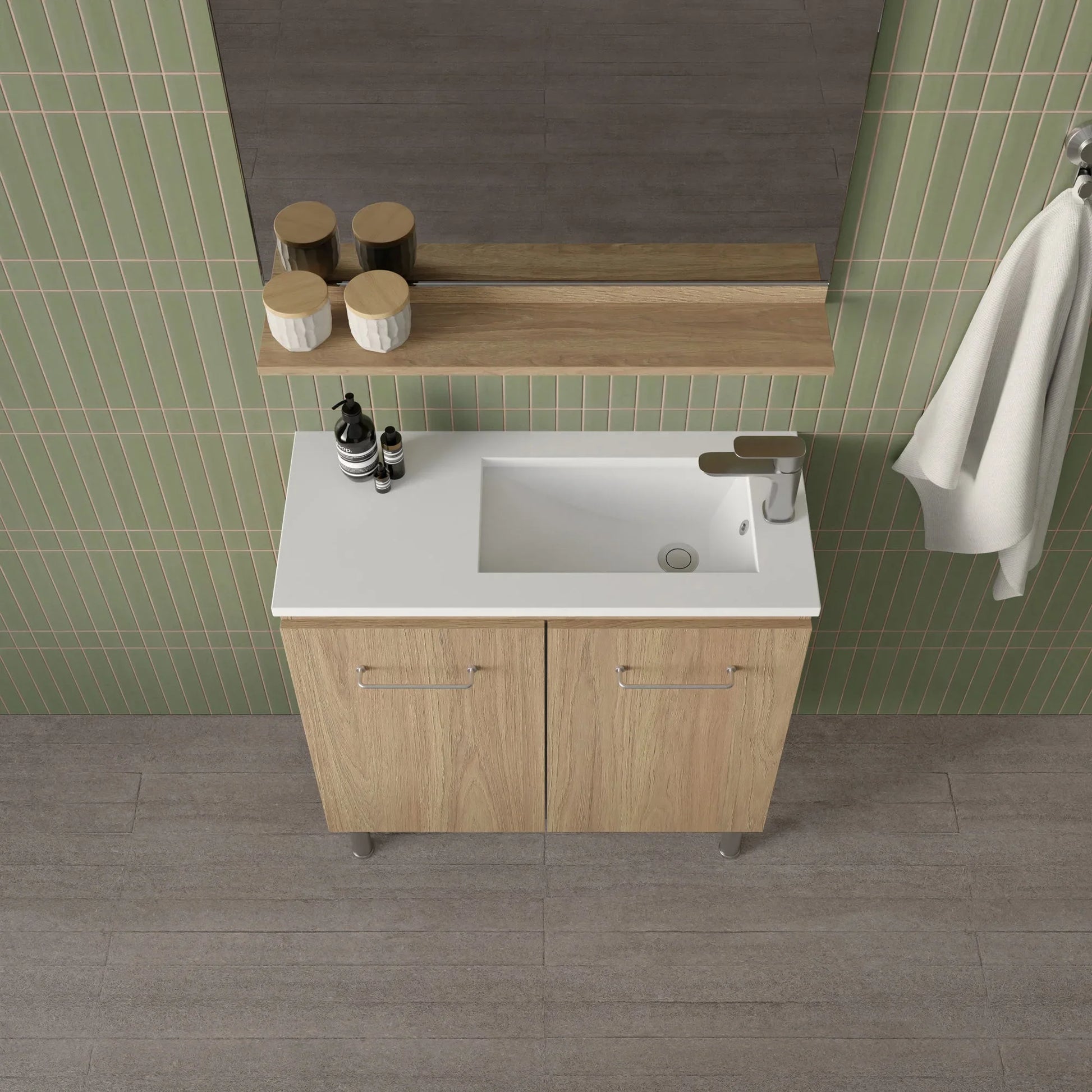 Marquis Phoenix Compact Vanity - Ideal Bathroom CentrePhoenix Compact 1600mmWall HungNova
