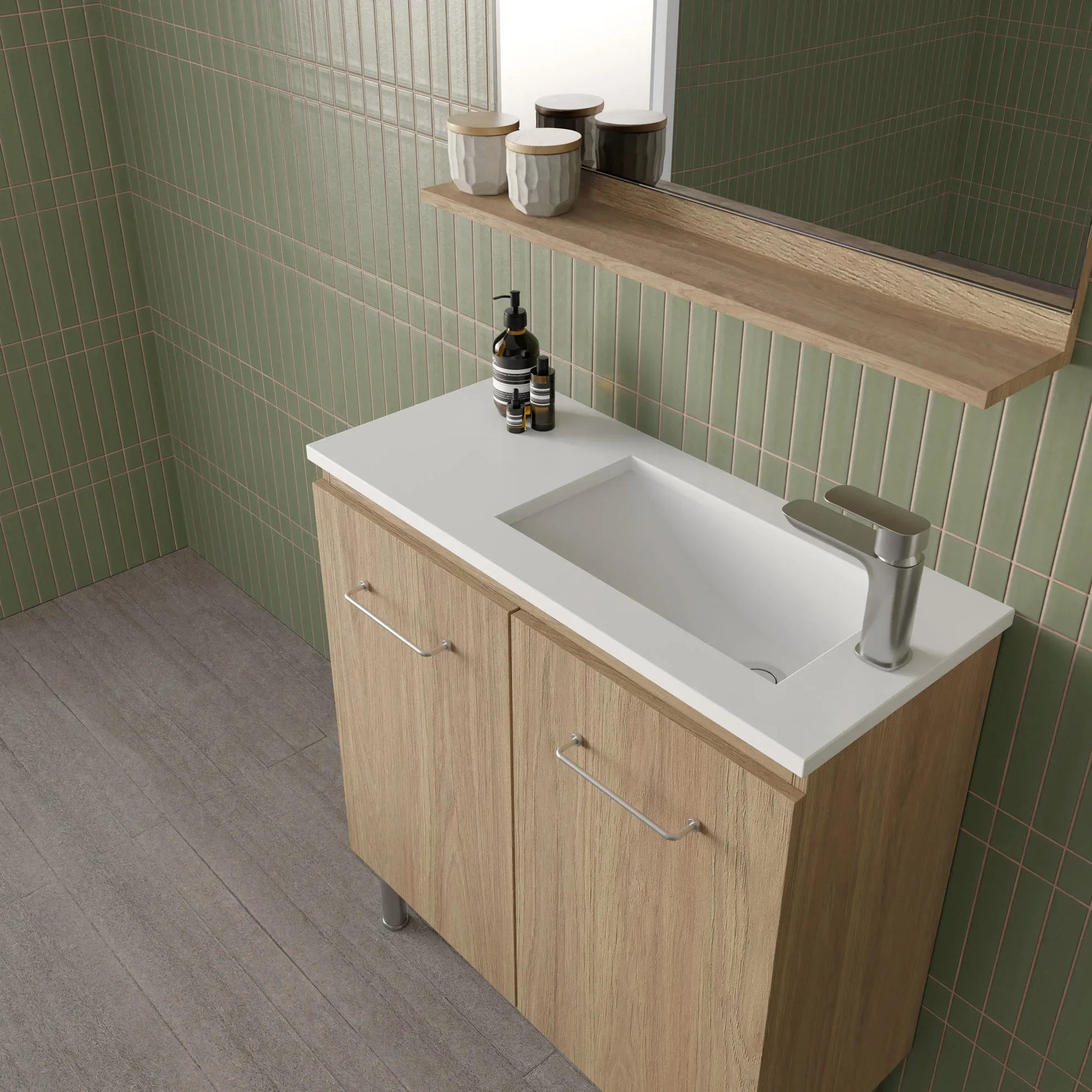 Marquis Phoenix Compact Vanity - Ideal Bathroom CentrePhoenix Compact 1600mmWall HungNova