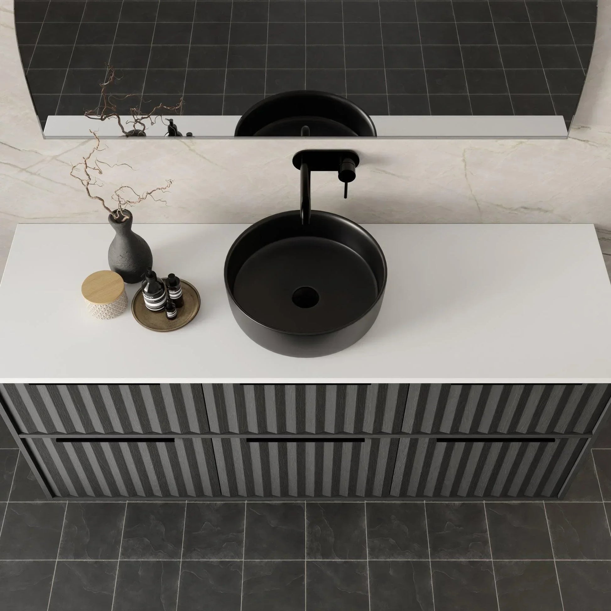 Marquis Salamander Wall Hung Vanity - Ideal Bathroom CentreHamilton 1 - SC600mmCentre Basin