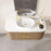 Marquis Shore 2 Drawer Wall Hung Vanity - Ideal Bathroom CentreShore 1 - Centre - 2D - Symphony750mmCentre Basin