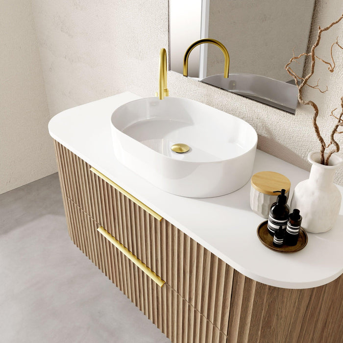 Marquis Shore 2 Drawer Wall Hung Vanity - Ideal Bathroom CentreShore 1 - Centre - 2D - Symphony750mmCentre Basin